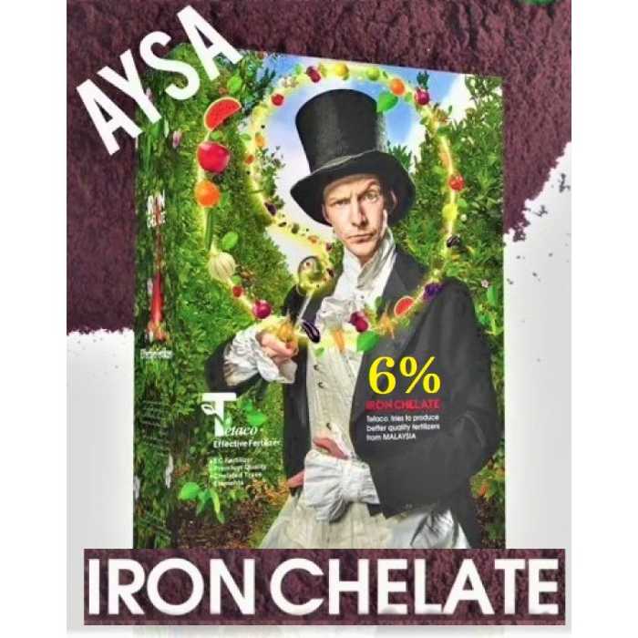 کود کلات آهن6درصد  تتاکو  مدل  AYSA  وزن یک کیلو گرم