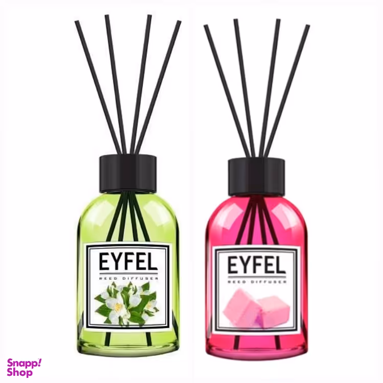 اسپری خوشبوکننده هوا ایفل(Eyfel)مدل جاسمین و آدامس مجموعه ۲ عددی