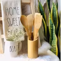 ست کفگیر چوبی