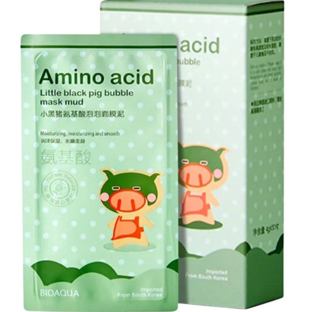 ماسک ساشه 10 عددی حبابی بیوآکوا BIOAQUA