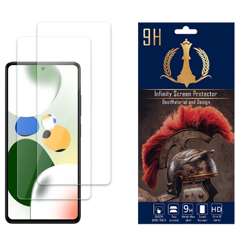 محافظ صفحه نمایش اینفینیتی مناسب برای شیائومیRedmi Note 12 Pro Speedبسته دو عددی