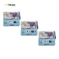 پوشینه بزرگسال ایزی لایف مدل شورتی سایز بزرگ بسته 3 عددی به همراه دستمال مرطوب