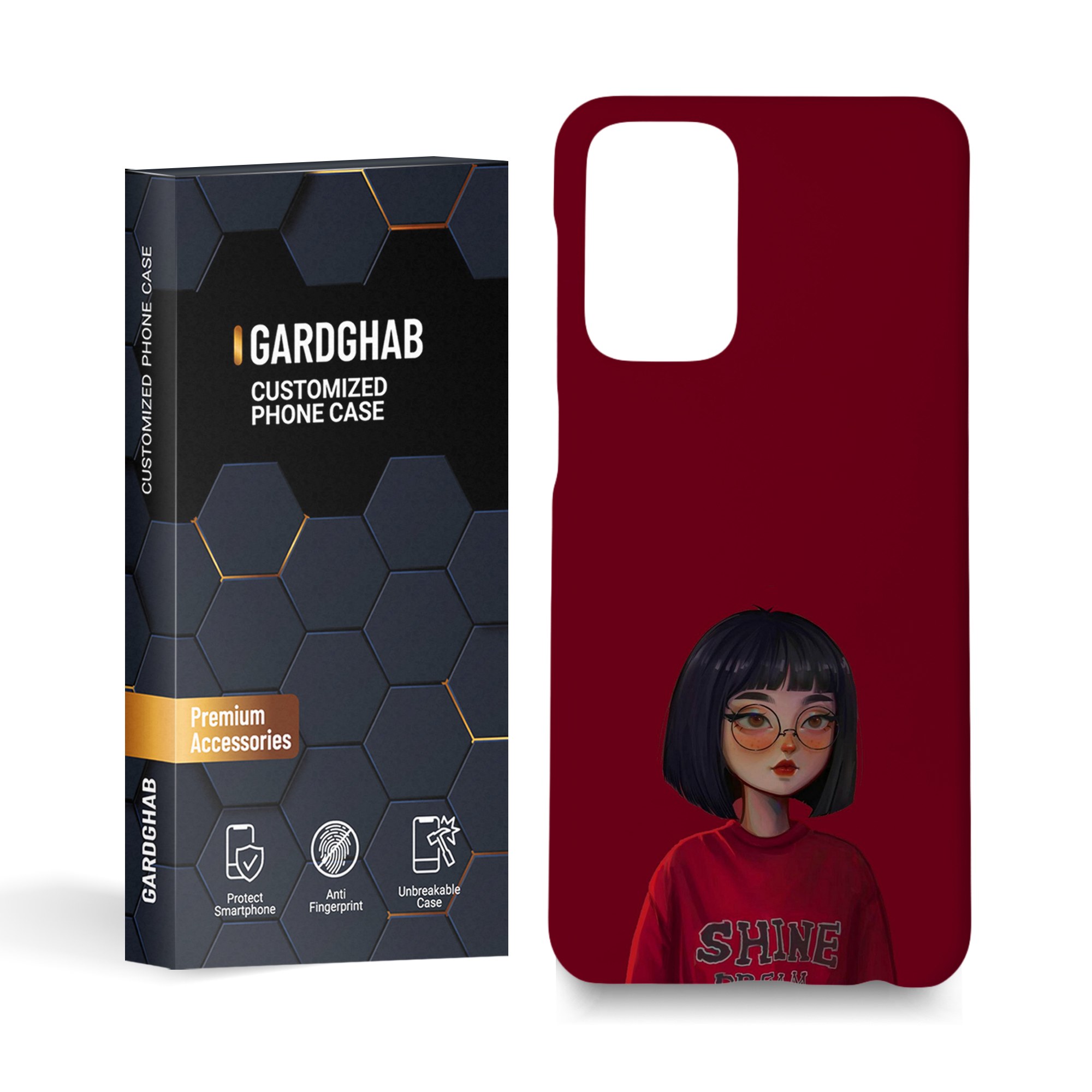 کاور گارد قاب دخترانه مدل g1134 مناسب برای گوشی سامسونگ a23 