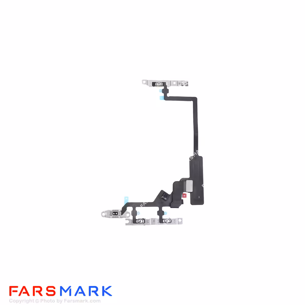 فلت پاور و ولوم گوشی آیفون Apple iPhone 14 Pro