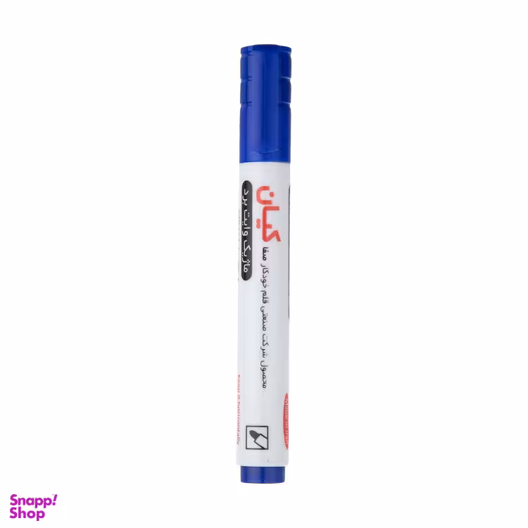 ماژیک وایت برد نوک گرد کیان بسته 5 عددی رنگ آبی