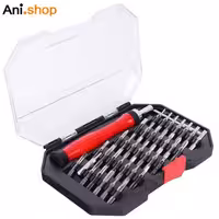 کیت 37 عددی پیچ گوشتی ساعتی جغجغه ای مدل RH-2719