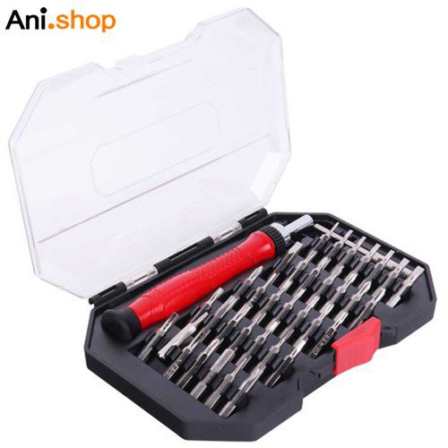 کیت 37 عددی پیچ گوشتی ساعتی جغجغه ای مدل RH-2719