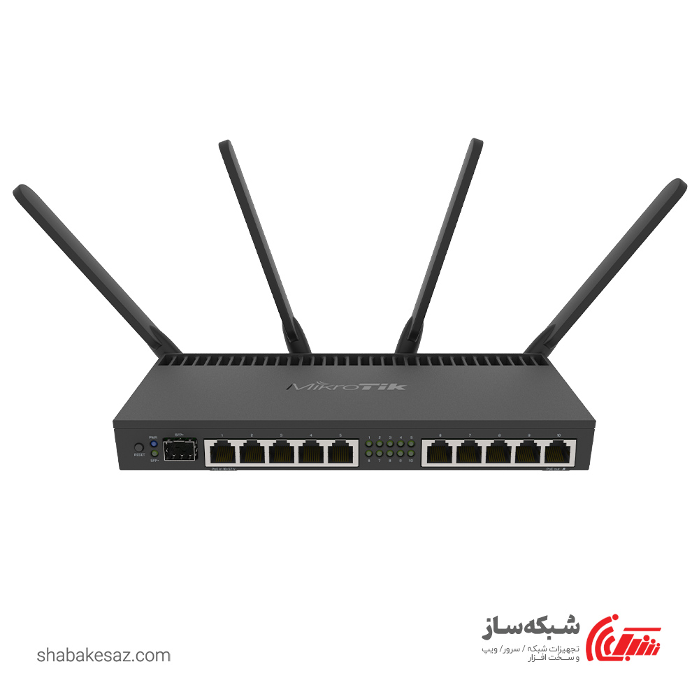 قیمت و خرید روتر وای فای میکروتیک Mikrotik RB4011iGS 5HacQ2HnD-IN - شبکه ساز