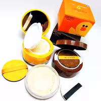 🐻کوشن و پودر فیکس جوجه میشا.دوطبقه