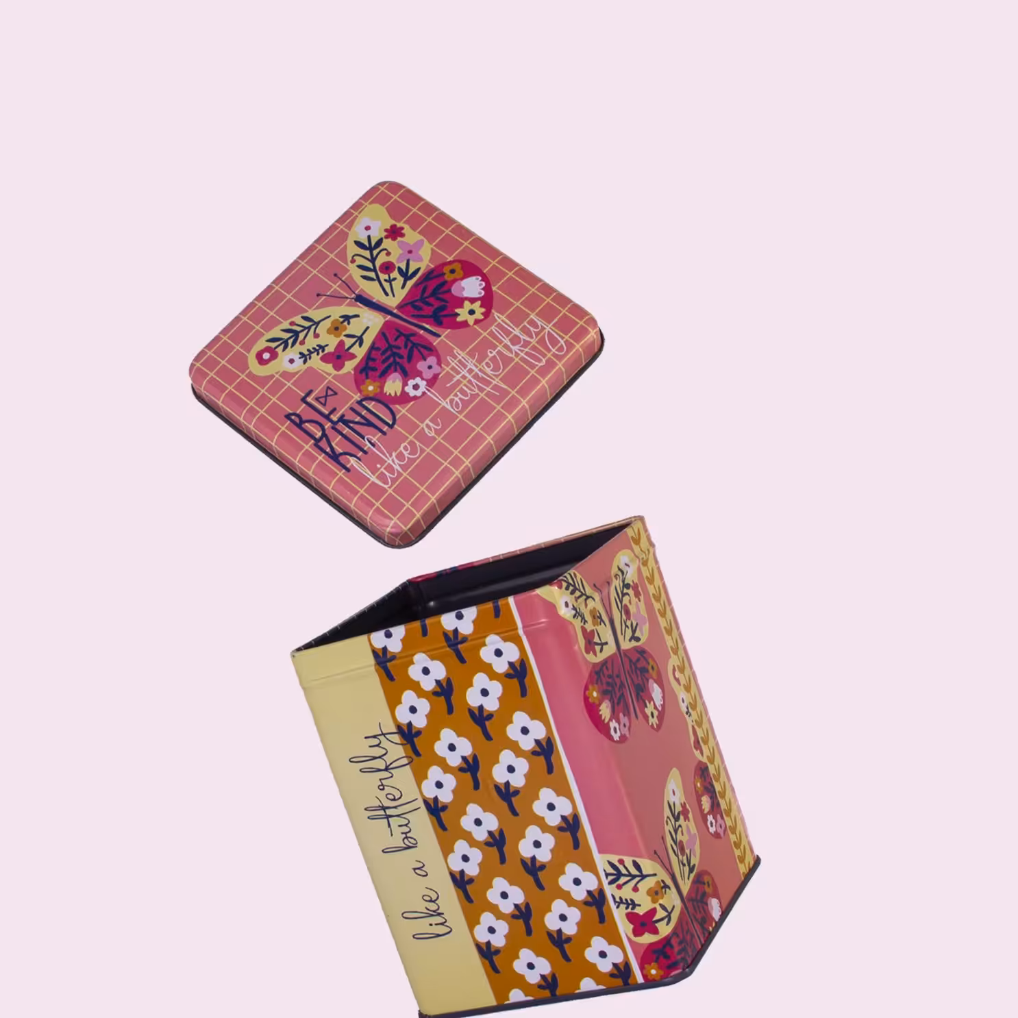 جعبه هدیه مریخ پانزده طرح شکوفه ها