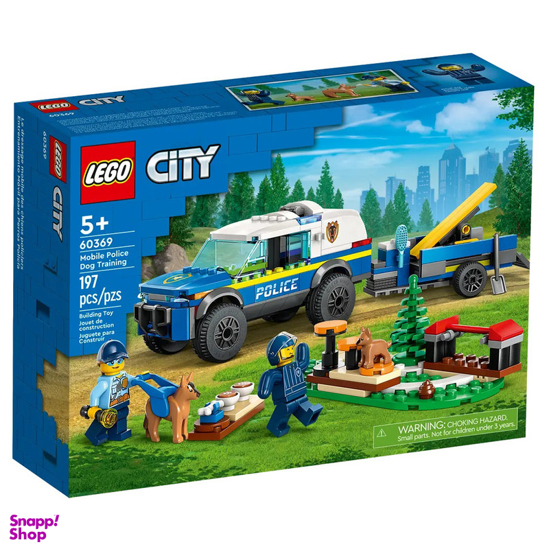 لگو سری City مدل Police Dog Training کد 60369