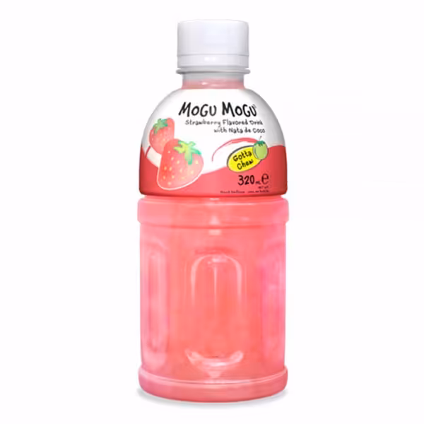 نوشیدنی موگو موگو توت فرنگی حجم 320 میلی لیتر/ 24 عدد