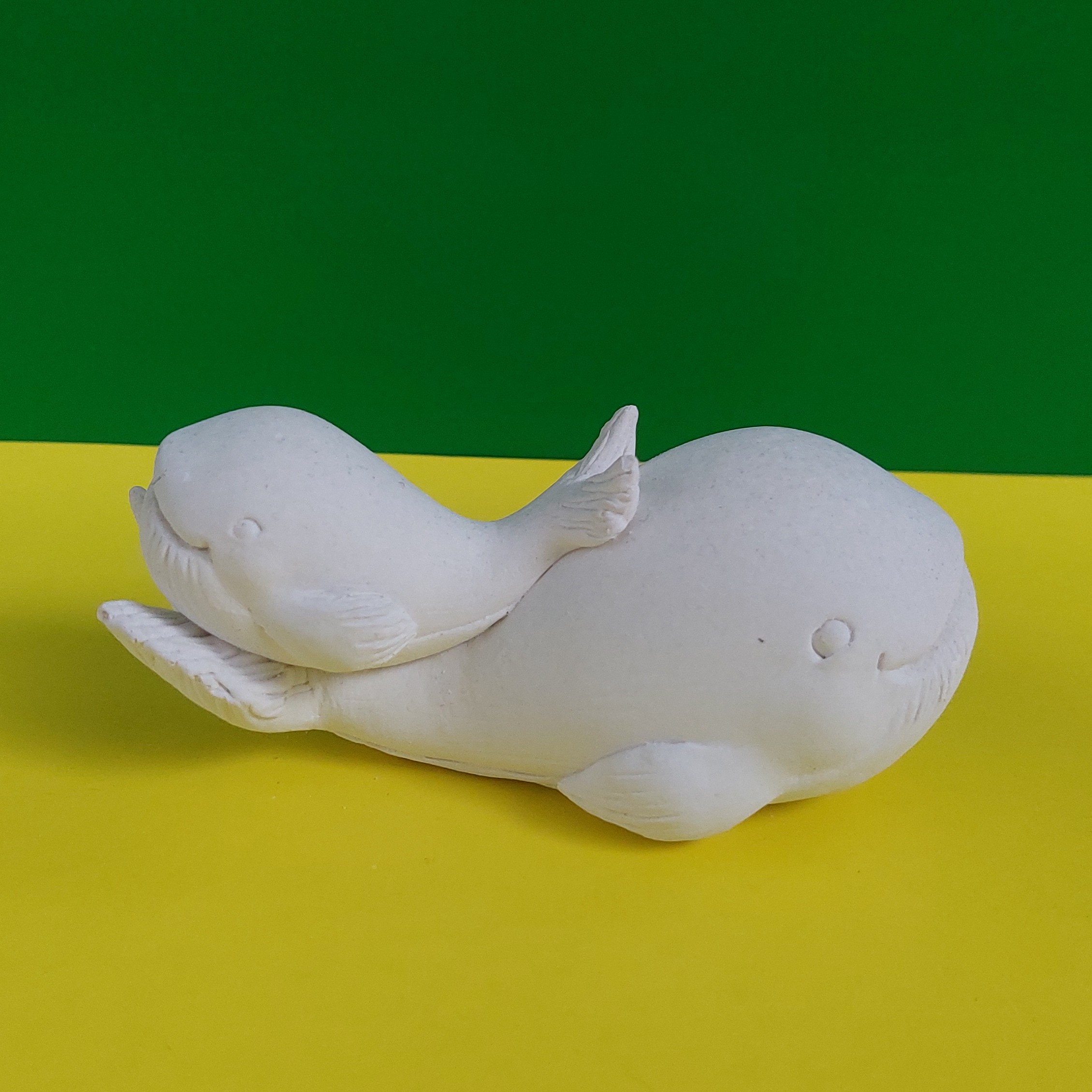 بیس خام نهنگ مادر و فرزند