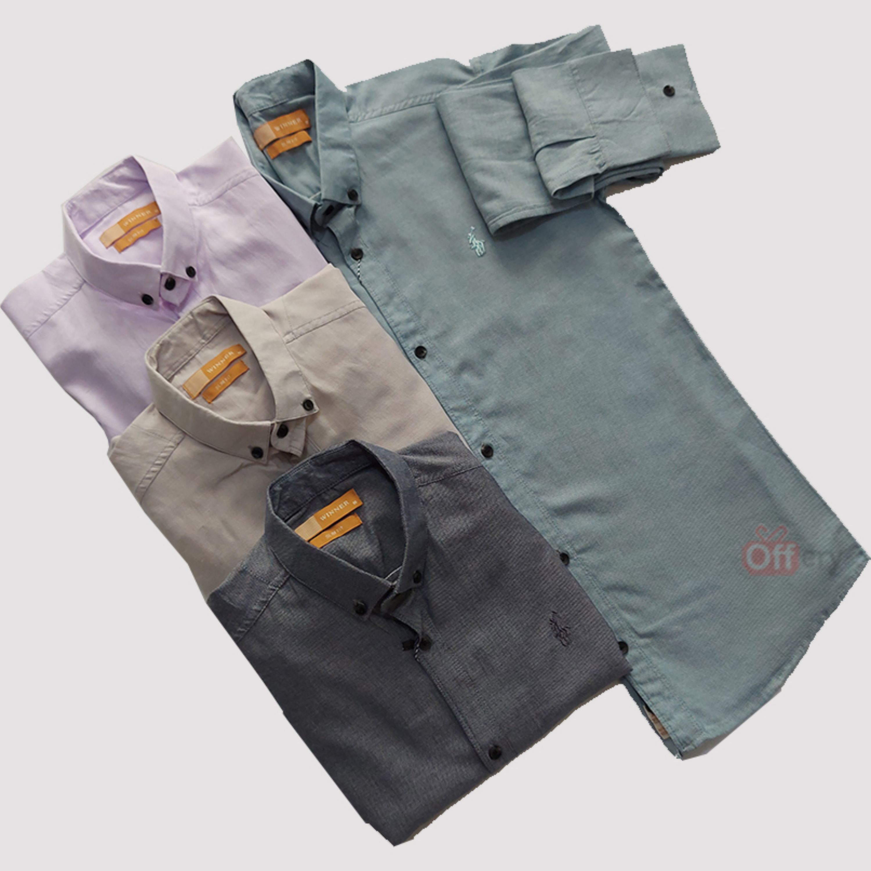 پیراهن جودون مردانه قواره دار کد 10040