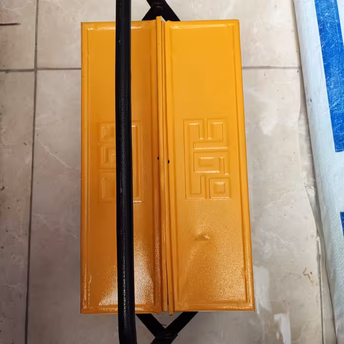 جعبه ابزار فلزی دو طبقه 40سانت دو طبقه شرکت کاوه