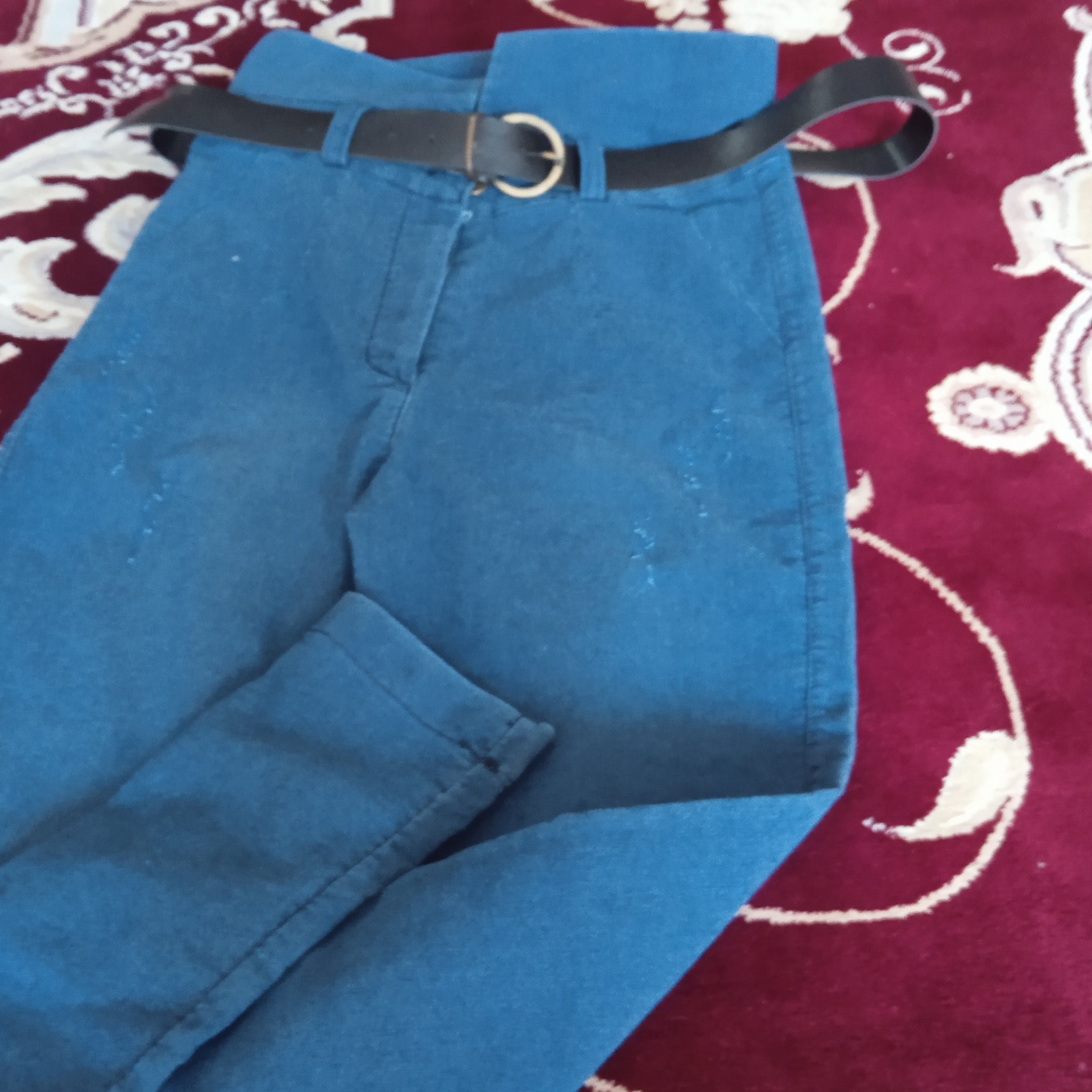 شلوار طرح لی گن دار