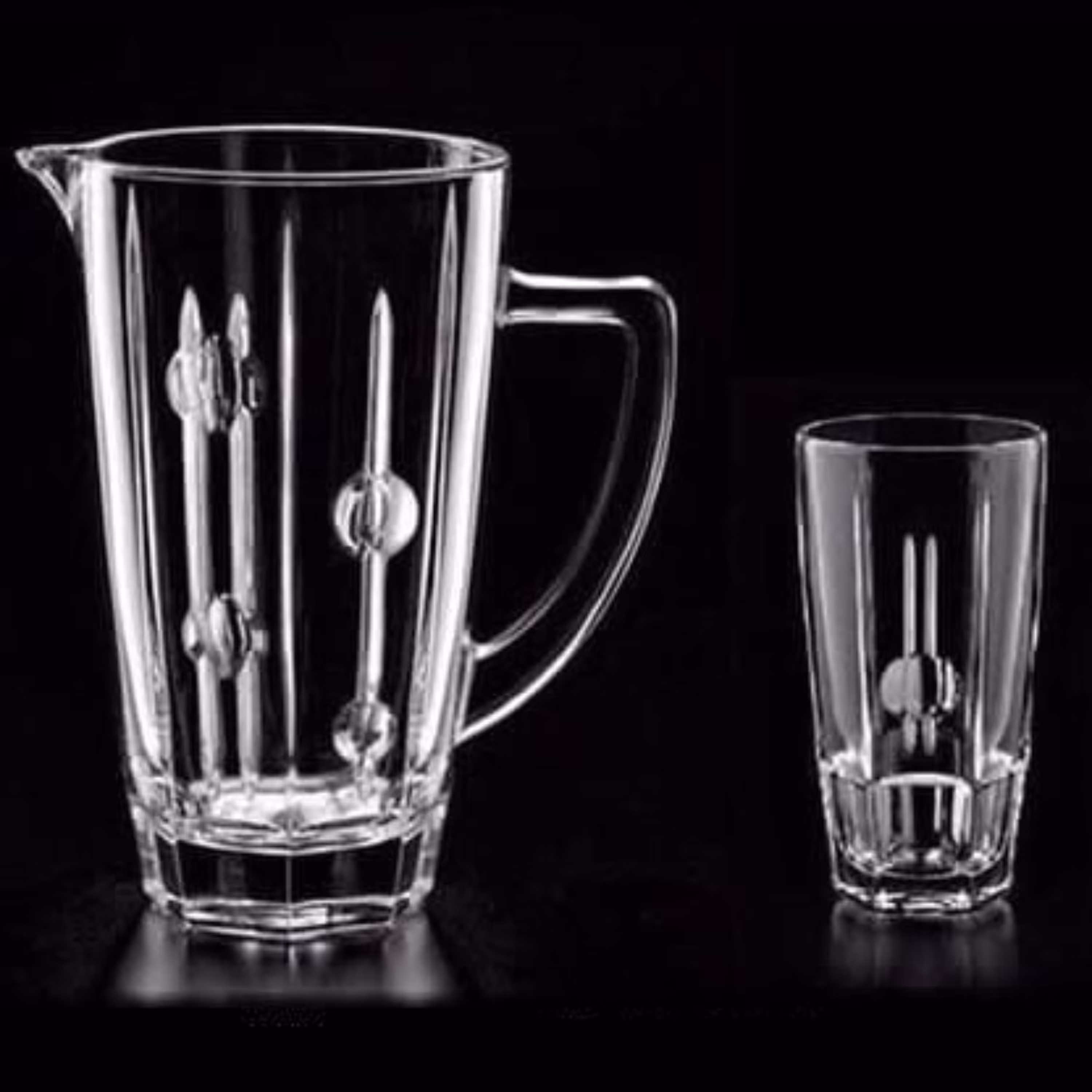 ست پارچ و لیوان 7 پارچه برلین چین (یک عدد پارچ و 6 عدد لیوان)