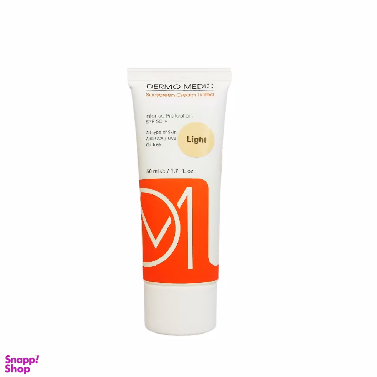 کرم ضد آفتاب درمومدیک (Dermo Medic) با spf 50 رنگ نچرال حجم 50 میلی لیتر