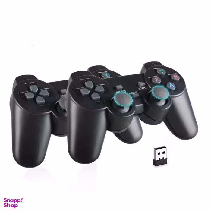 دسته بازی کنسول بی سیم مچر مدل MR W64 بسته 2 عددی