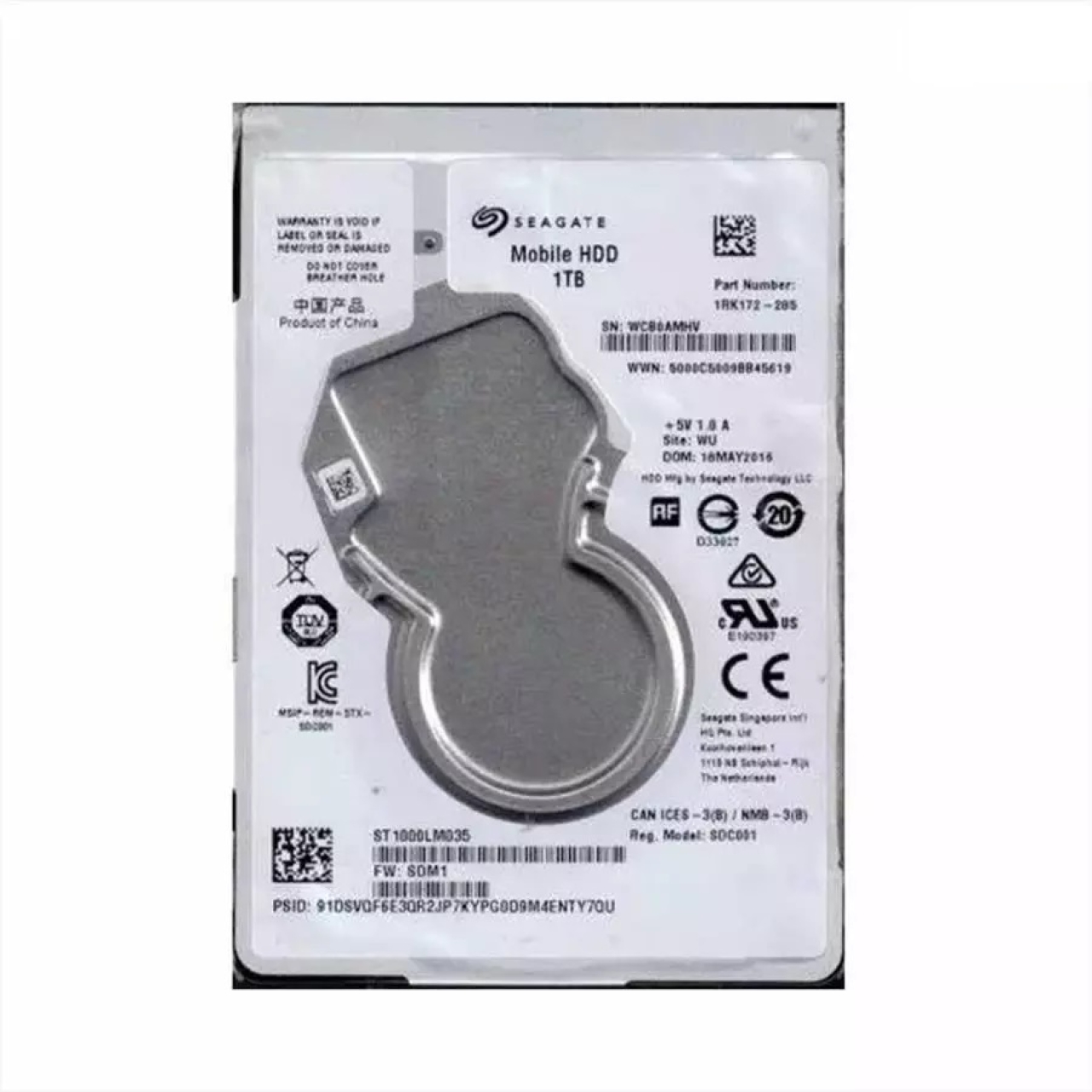 هارد دیسک لپ تاپ سیگیت 1000 گیگابایت ساتا