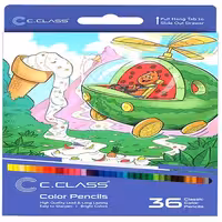 مداد رنگی 36 رنگ سی.کلاس کد 135130