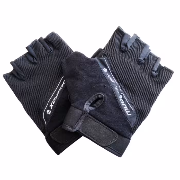 دستکش نیمه انگشتی دوچرخه سایز L - بسته 2 عددی کد02