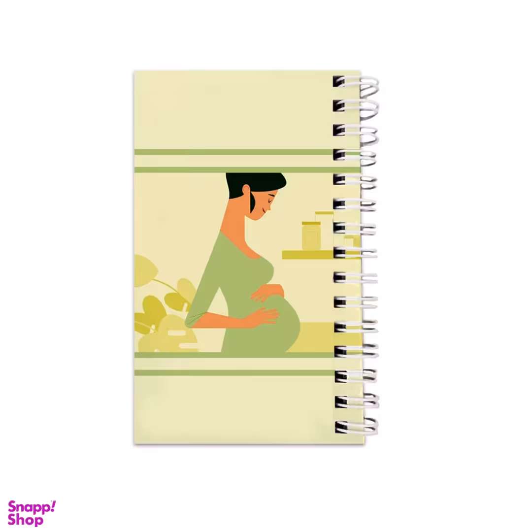 دفترچه یادداشت 64 برگ مدل To Do List طرح بارداری کد&nbsp;94171