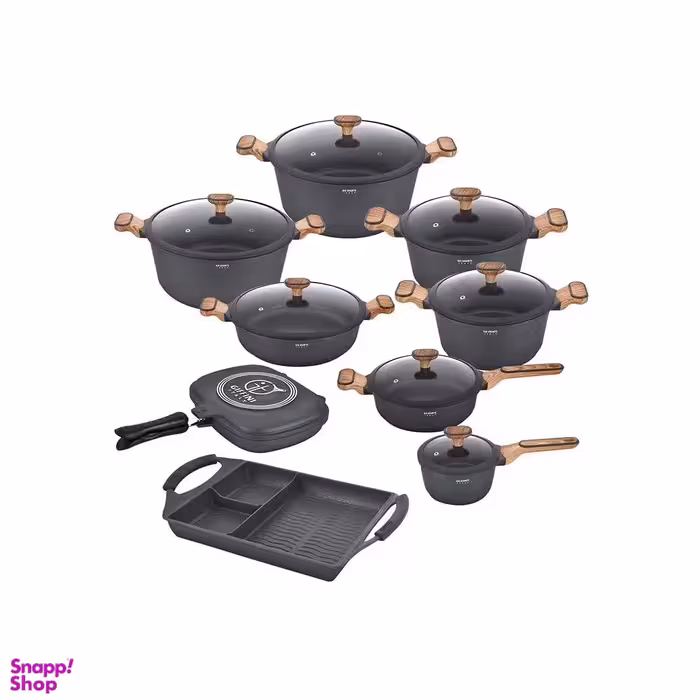 سرویس قابلمه 17 پارچه جی فی نی مدل 01