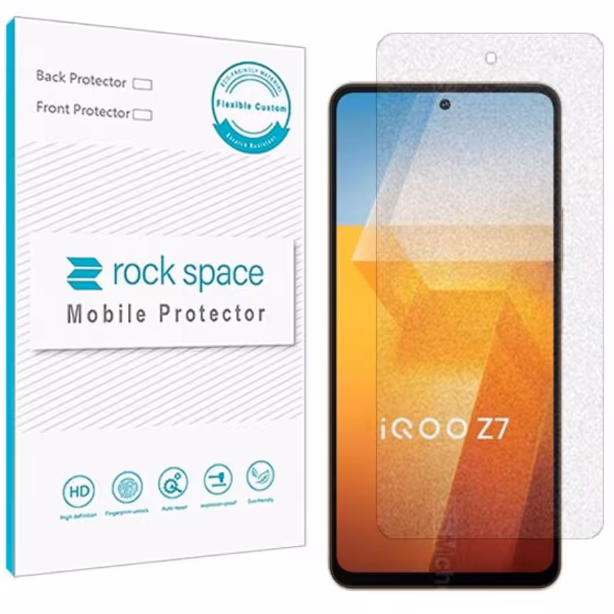 گلس نانو گیمینگ مخصوص ویوو iQOO Z7 (China) برند راک اسپیس   