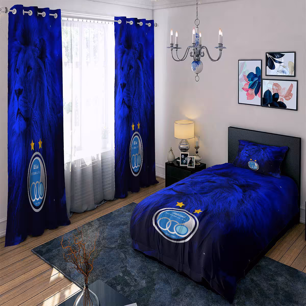 روتختی سه بعدی لوگوی تیم استقلال کد 15649