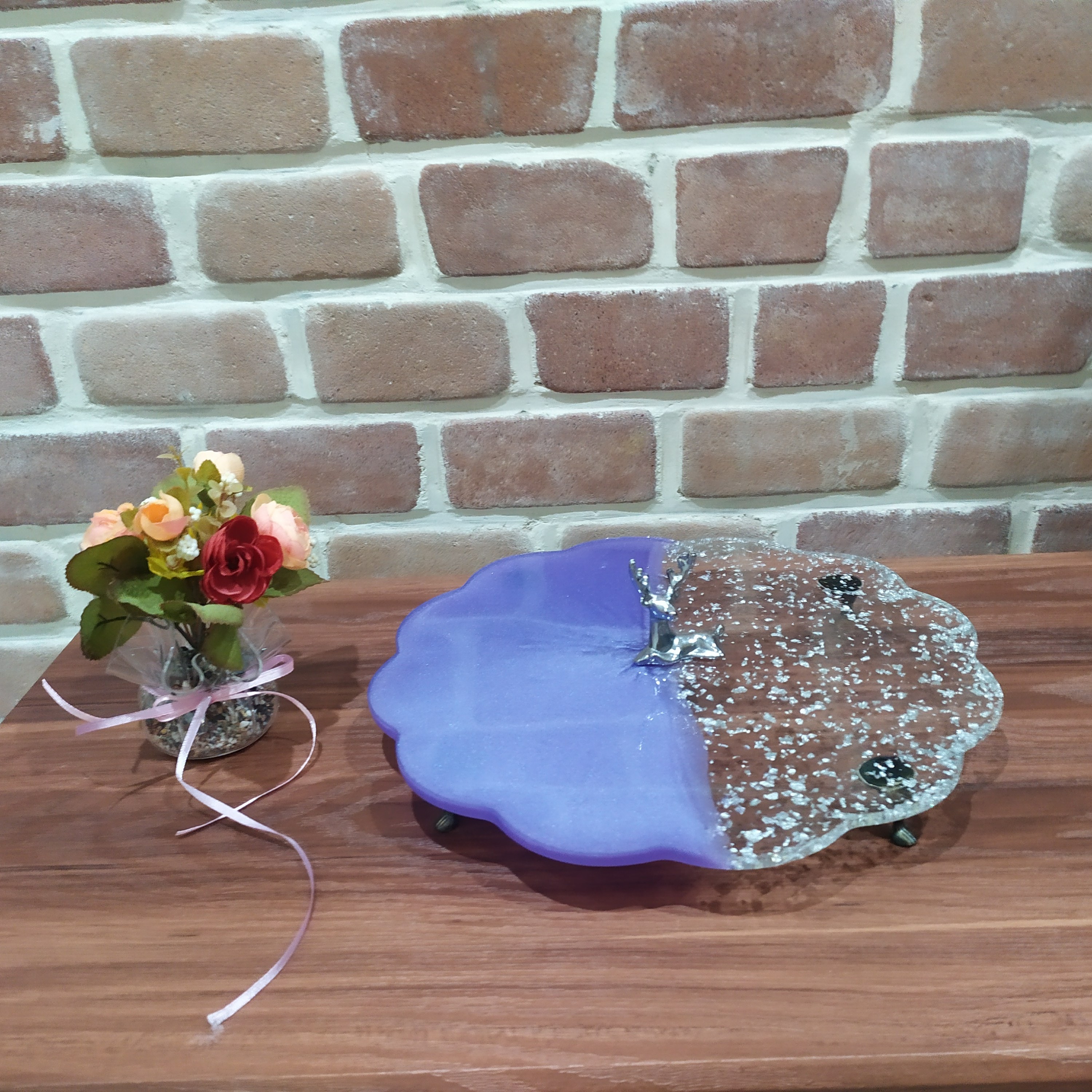 سینی رزینی دورنگ
