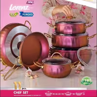 سرویس قابلمه 11 پارچه EVIZ PLUS مدل لورنز