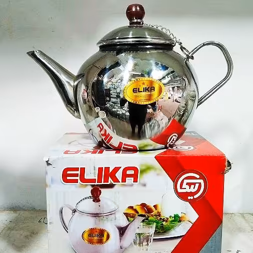 قوری استیل فانتزی یک لیتر