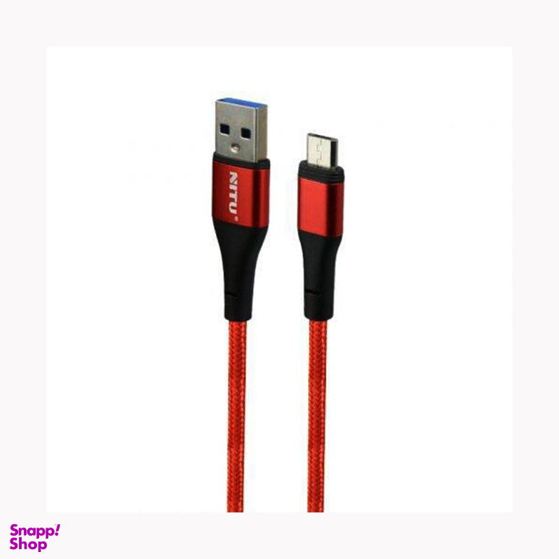 کابل دیتا USB به MicroUSB نیتو مدل NC121 طول 1.2 متر