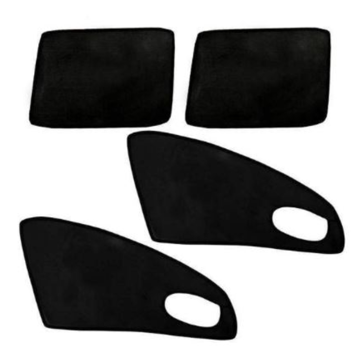 آفتابگیر شیشه بغل سلیمی مناسب شاهین بسته 4 عددی