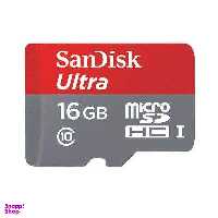 کارت حافظه MicroSDXC سن دیسک (Sandisk) مدل Ultra A1 کلاس 10 استاندارد UHS I سرعت 98MBps ظرفیت 16 گیگابایت