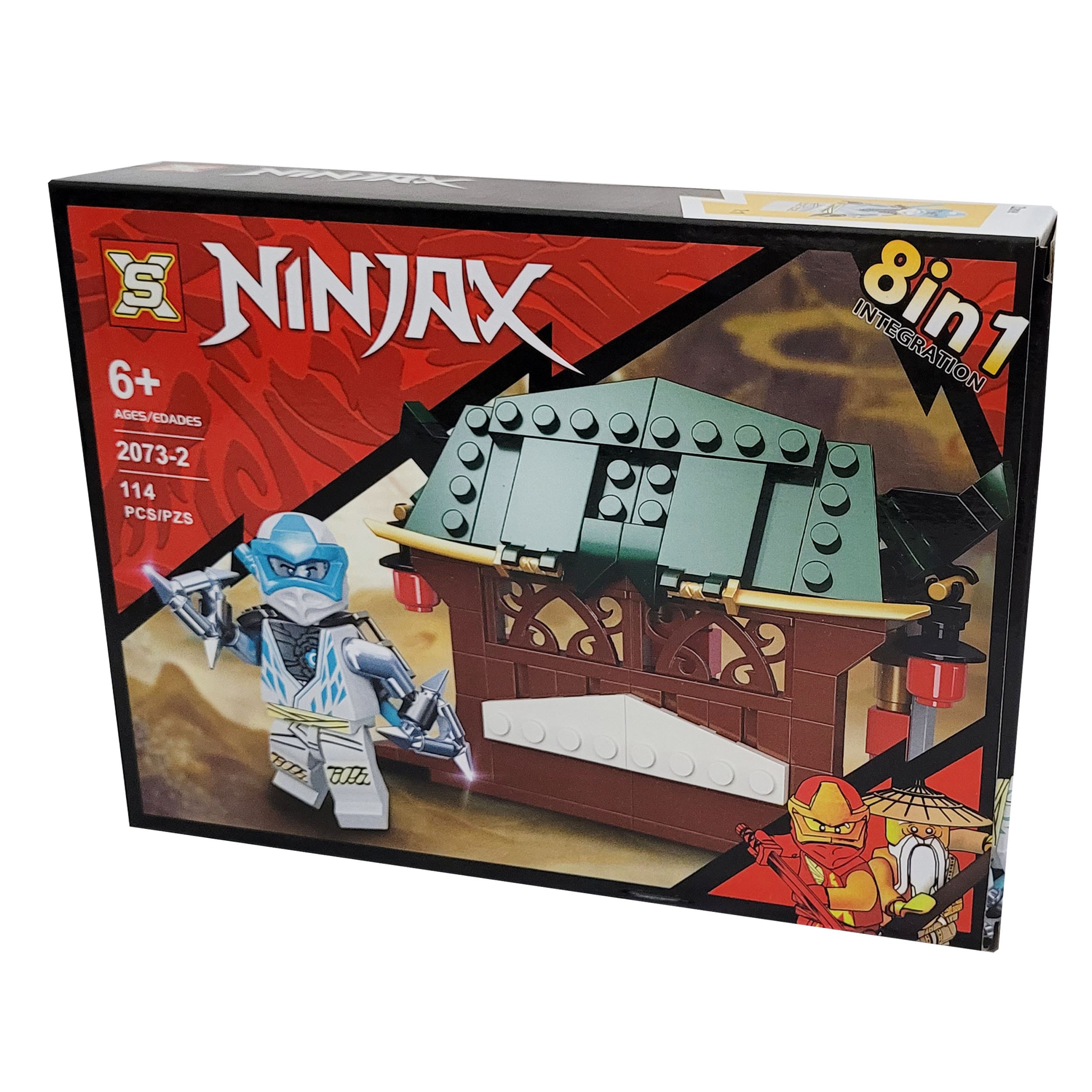 لگو ساختنی نینجا 114 قطعه ای کد 2073-2