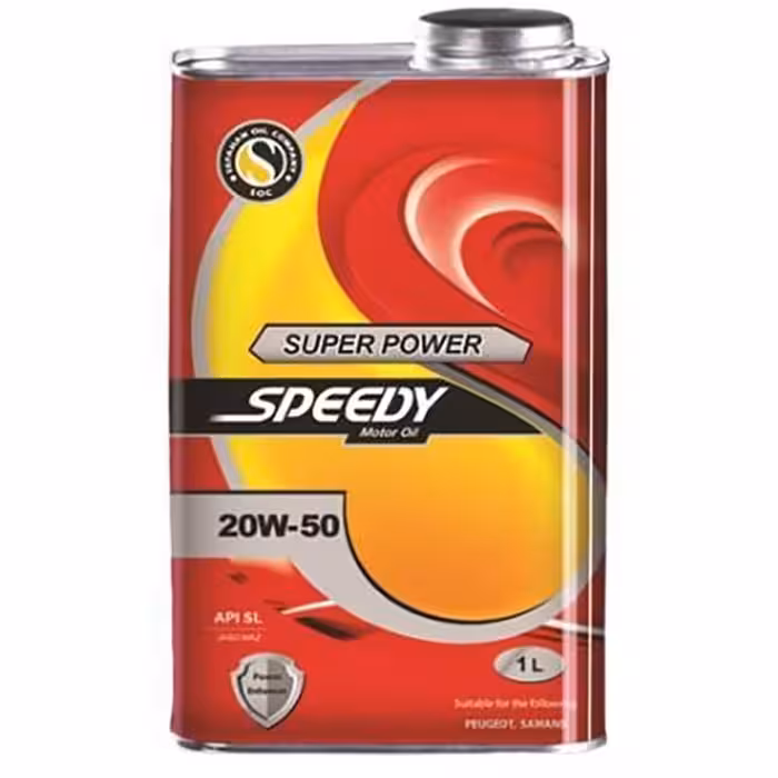 روغن موتور خودرو اسپیدی مدل Super Power 20W-50 حجم 1 لیتر