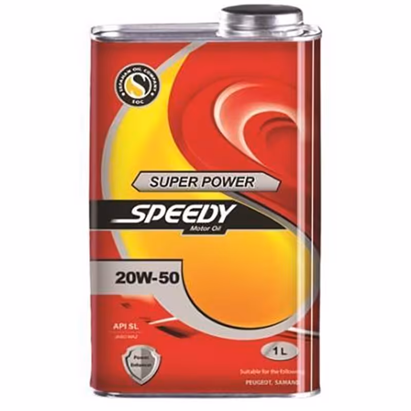 روغن موتور خودرو اسپیدی مدل Super Power 20W-50 حجم 1 لیتر