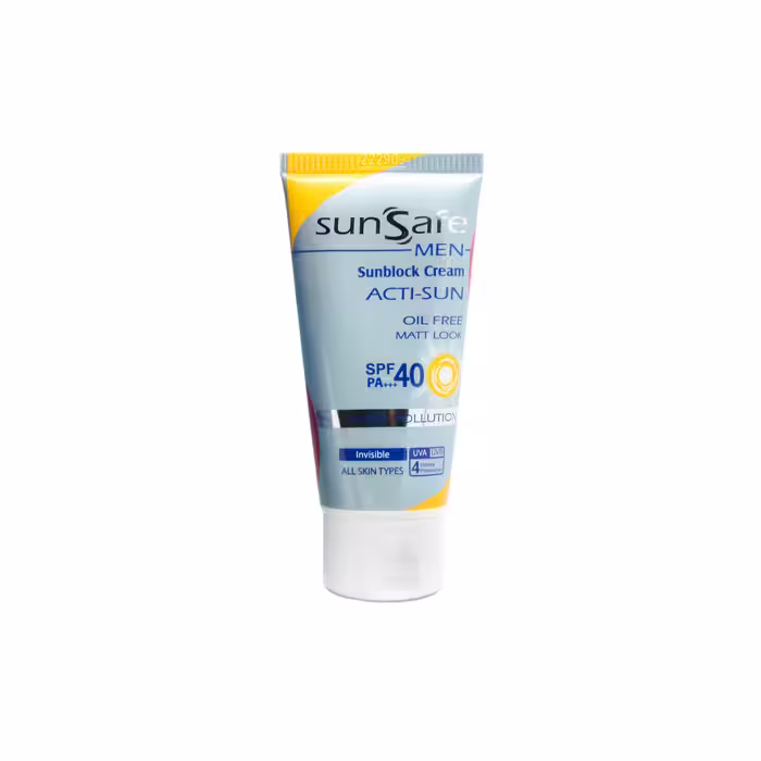 کرم ضدآفتاب آقایان (SPF 40) سان سیف