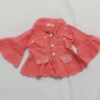 شومیز دخترانه عروسکی شومیز دخترانه صورتی 