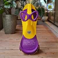 سه چرخه لوپ کار چرخ ژله ای چراغدار زرد بنفش کد PCH3476