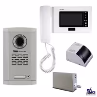 دربازکن تصویری یک واحدی تابا گوشی مدل 1035 و پنل 1860 