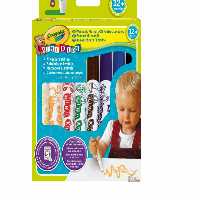 ماژیک قابل شست و شو 8 رنگ کودک crayola کد 8324