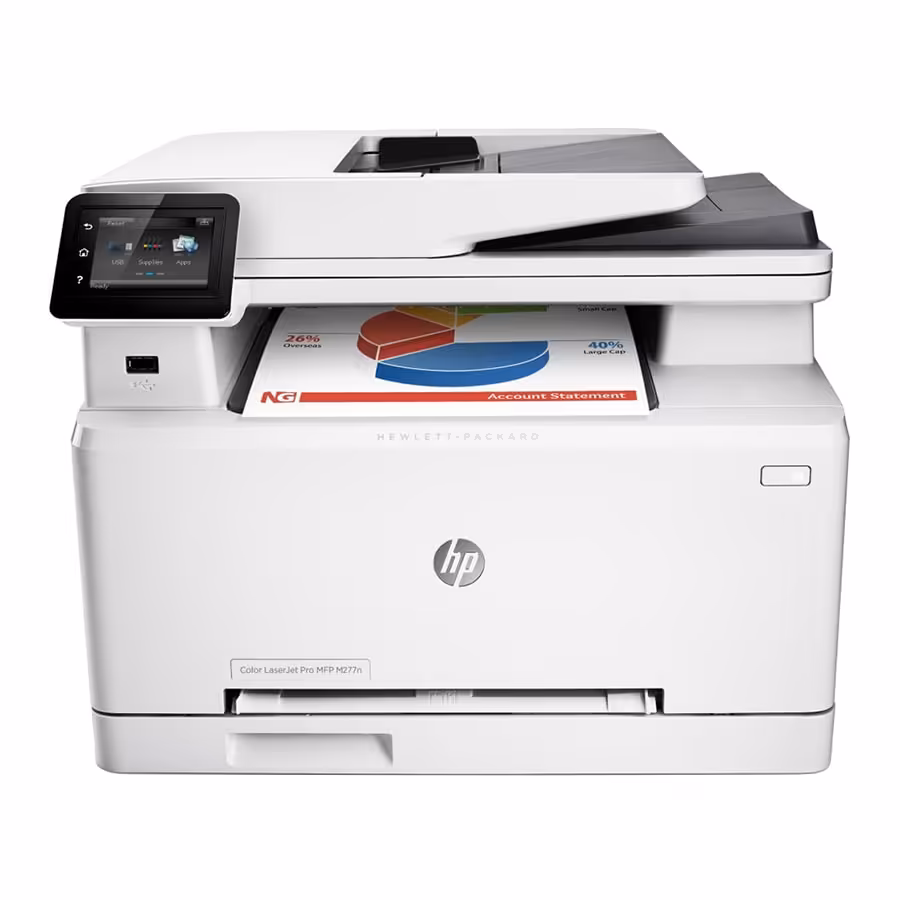 قیمت و خرید پرینتر رنگی 4 کاره لیزری اچ پی مدل LaserJet Pro MFP M277n | یاس ارتباط