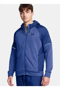 کت آبی مردانه ژاکت زیپ L اورجینال Under Armour