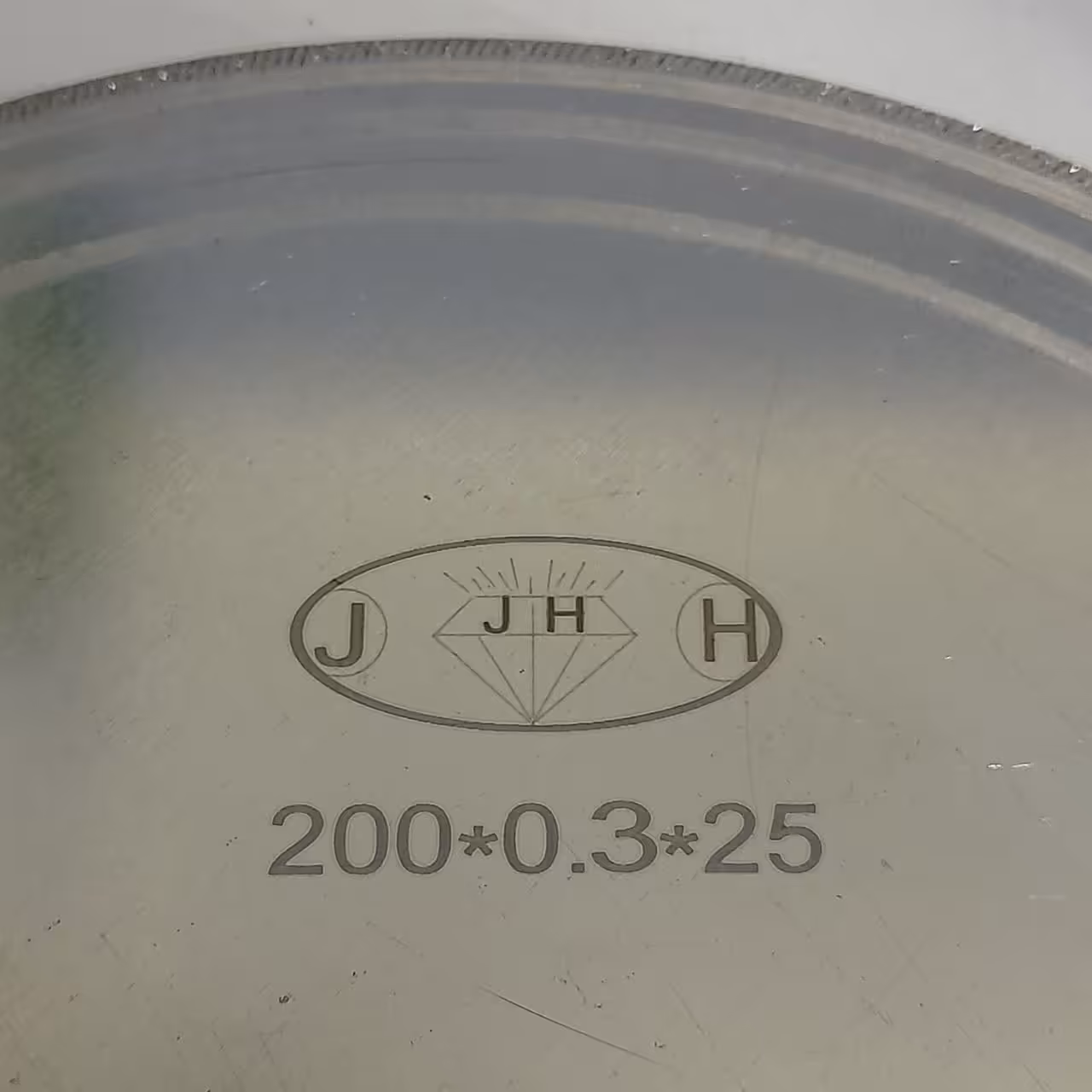 صفحه برش ذغال 200 میلیمتری ذغال بر  JH ضخامت سه دهم