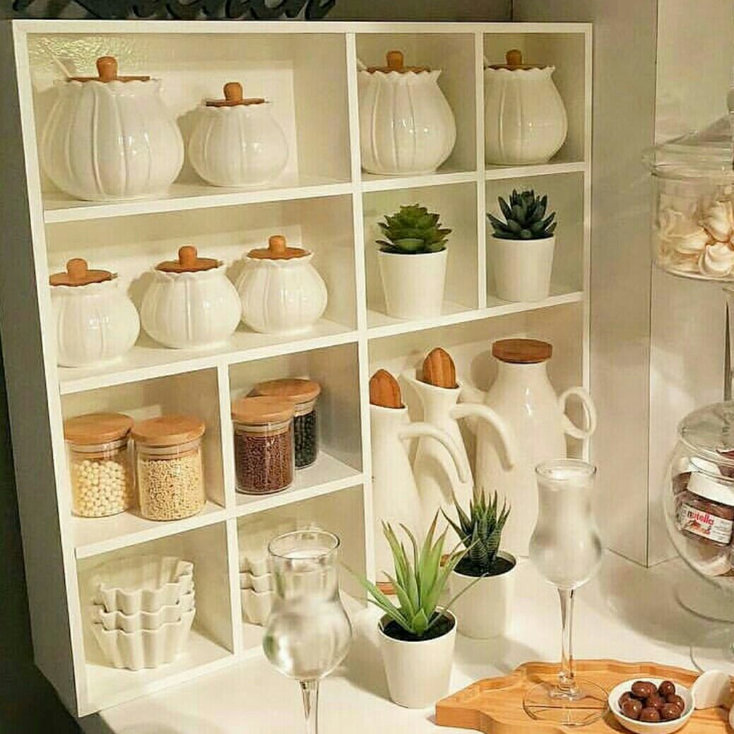 شلف جای ماگ و دکوری ، پاسماوری 50*50