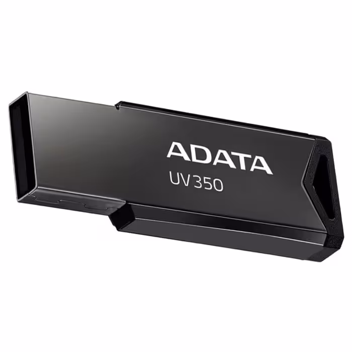 خرید فلش مموری ای دیتا Flash Memory Adata UV350 Black 64GB با بهترین قیمت