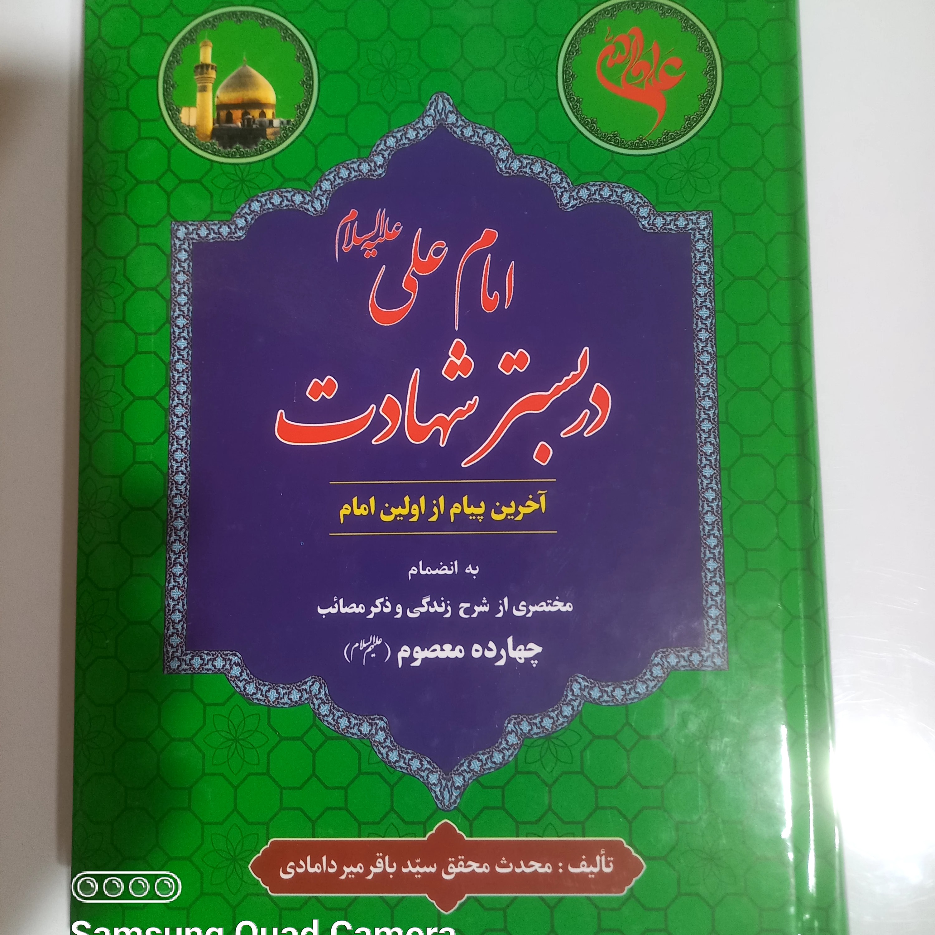 امام علی علیه السلام در بستر شهادت
